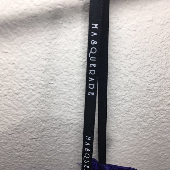 MASQuerade Purple-ish blue Pick Up Prom Dress - Picture 5 of 5